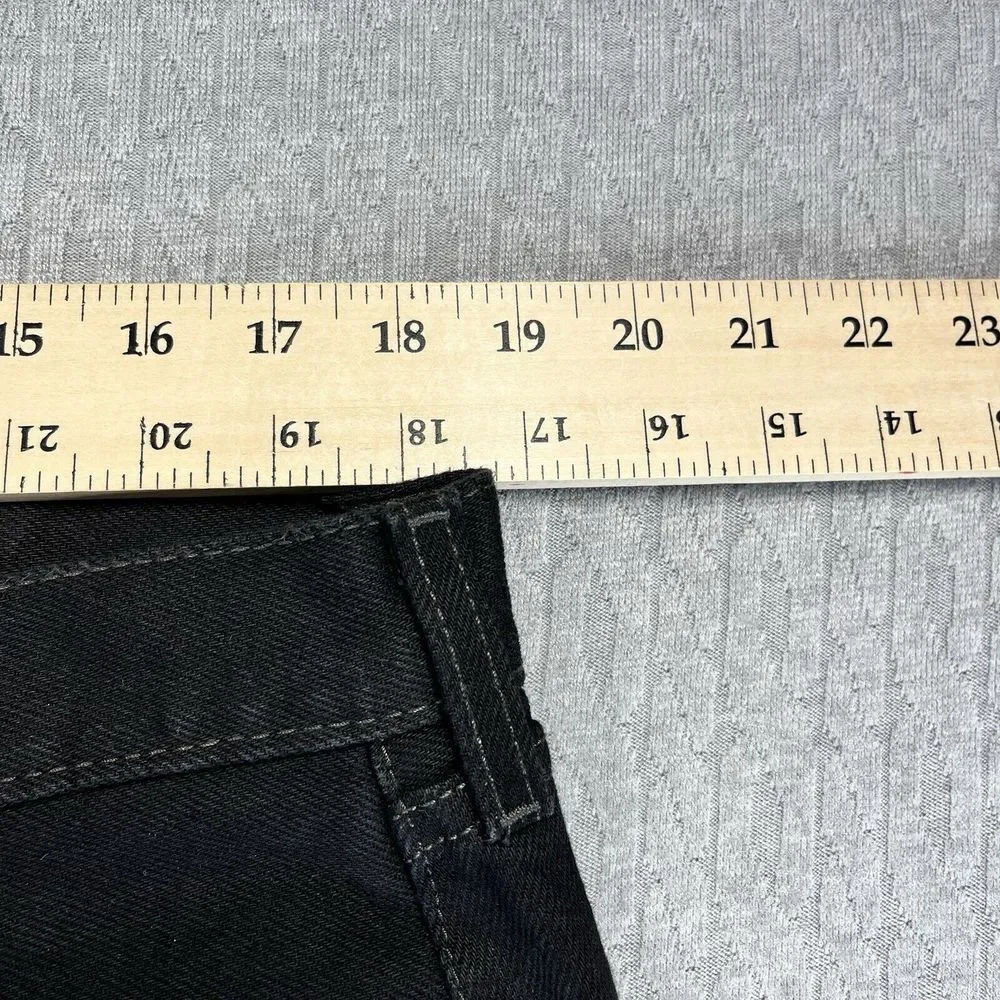 Levi's 505 Men's (38x32) black new without tags Denim Jeans bikercore pants‎